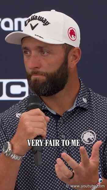 Jon Rahm has a slow play penalty idea
