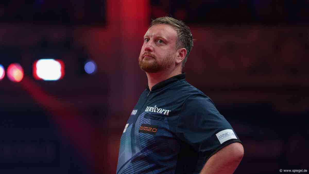 Darts: Cameron Menzies muss beim World Matchplay in Blackpool im Achtelfinale aufgeben
