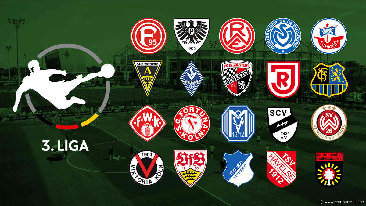 3. Liga live im TV und Stream: Hier sehen Sie die Saison 2026/27