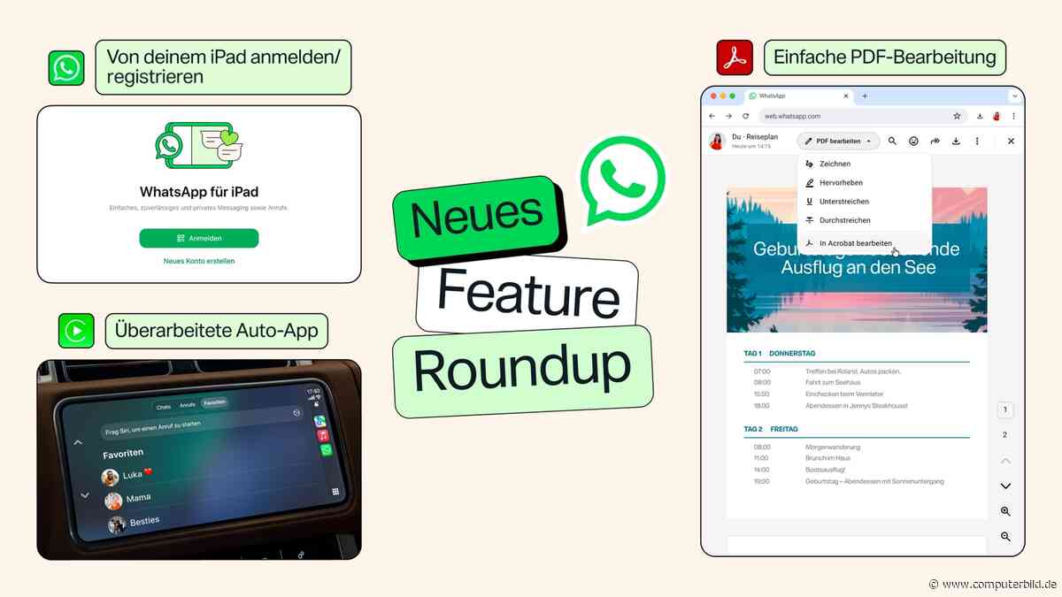 WhatsApp: Diese Funktionen bringt das neue Update