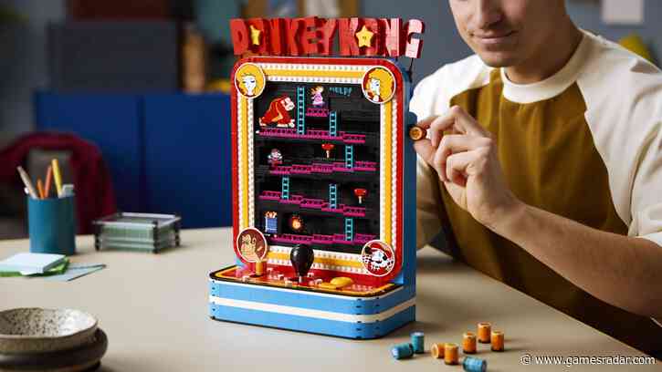 Playable Lego Donkey Kong Arcade set finally revealed after weeks of leaks, and you can buy it now