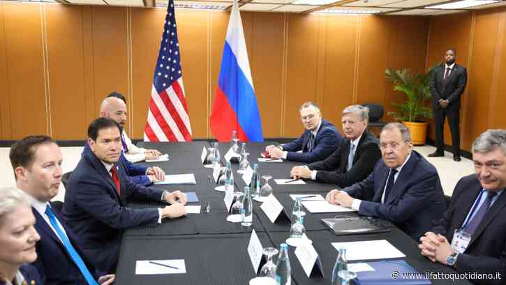 Incontro Rubio-Lavrov, il ministro russo: “Inammissibile un ulteriore invio di armi all’Ucraina. Si riparta dall’intesa di Anchorage”