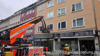 Feuerwehreinsatz in Braunschweig: Münzstraße zeitweise gesperrt