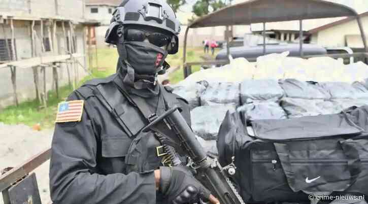 Enorme recordpartij cocaïne van ruim 325 miljoen euro gepakt in pand (stash) Liberia