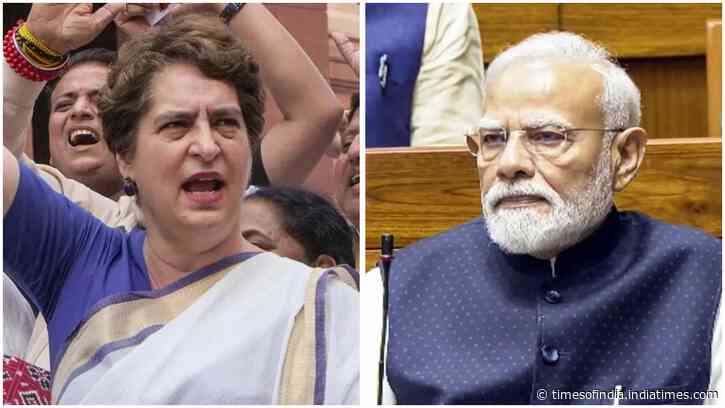 ‘You take credit for Mars, now take responsibility': Priyanka Gandhi targets PM Modi over student protests, police action
