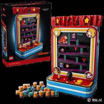 Lego verschijnt met een interactieve Donkey Kong Arcade set