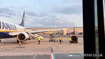 Ryanair flight faces mid-air emergency over UK as pilot issues announcement