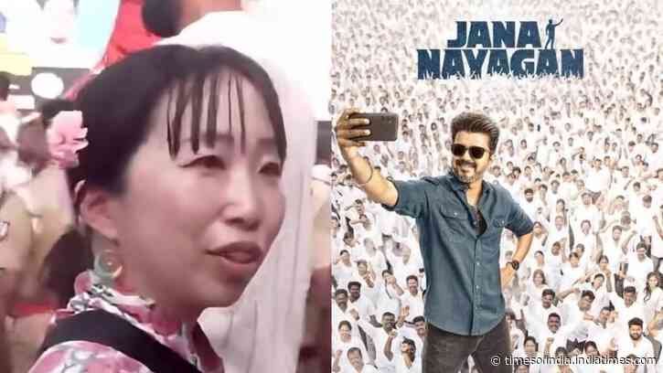 'Jana Nayagan' fever goes global: Japanese fans in kimonos attend Vijay's FDFS in Chennai