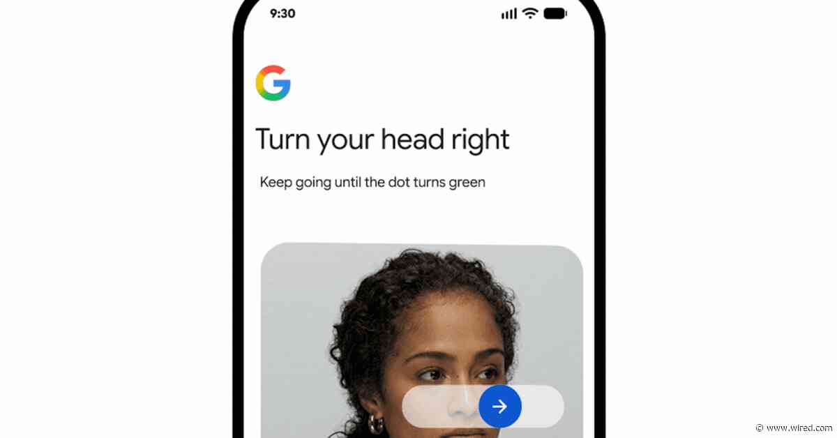 Google Turns a Selfie Video Into Your Account’s Spare Key