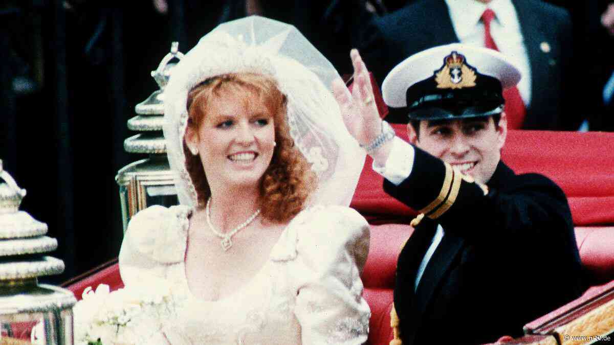 Jawort vor 40 Jahren: "Fergie" soll Hochzeit mit Prinz Andrew schnell bereut haben
