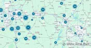 Thousands of power outages reported west of the Triangle as heavy rain falls