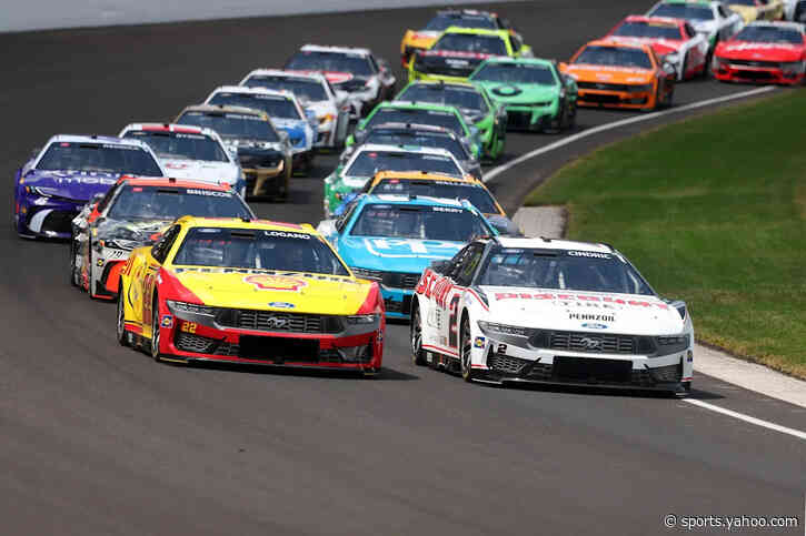 NASCAR qualifying order for Cup Series at Indianapolis in July 2026