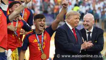 White House responds to World Cup photos and Spain star pictured 'mocking' Donald Trump