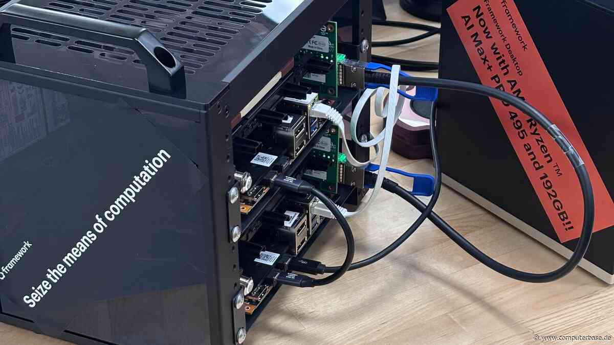 Framework Desktop: Mit Ryzen AI Max+ Pro 495 sind sehr teure 192 GB RAM drin
