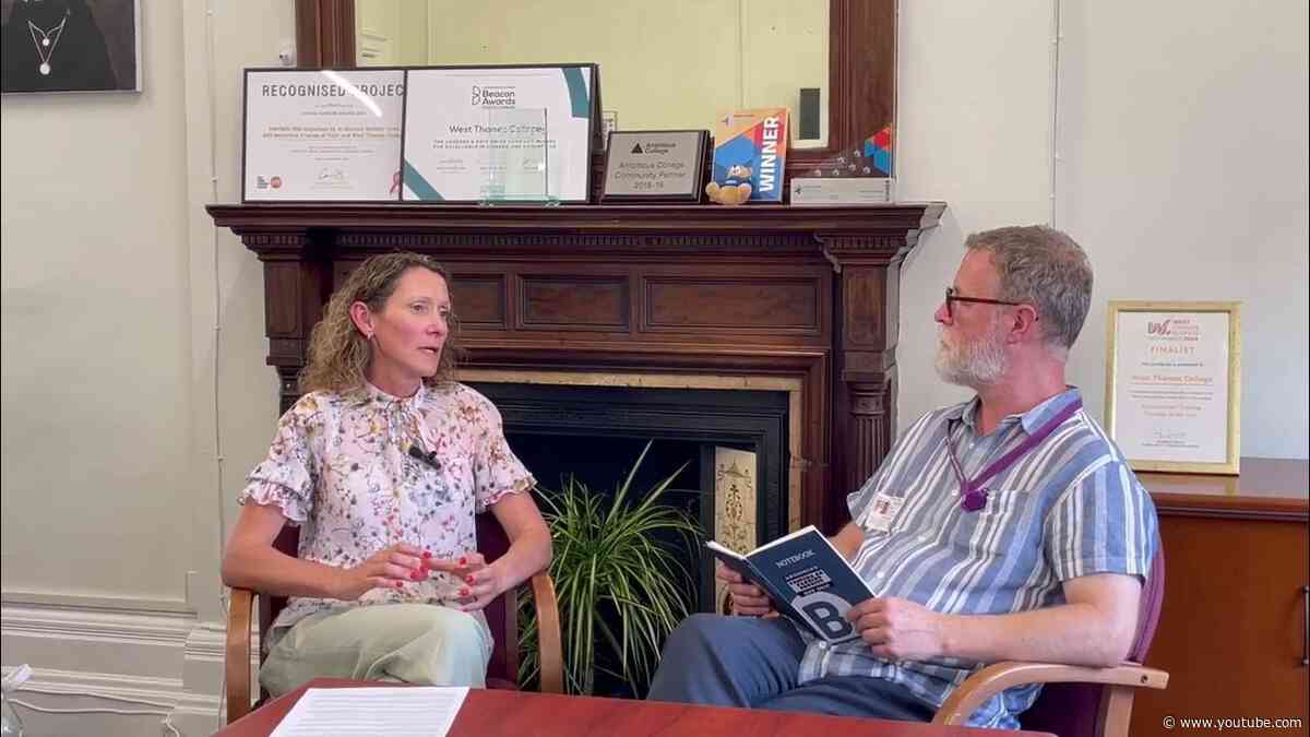Marta Gajewska, Principal of West Thames College in Hounslow - part 2