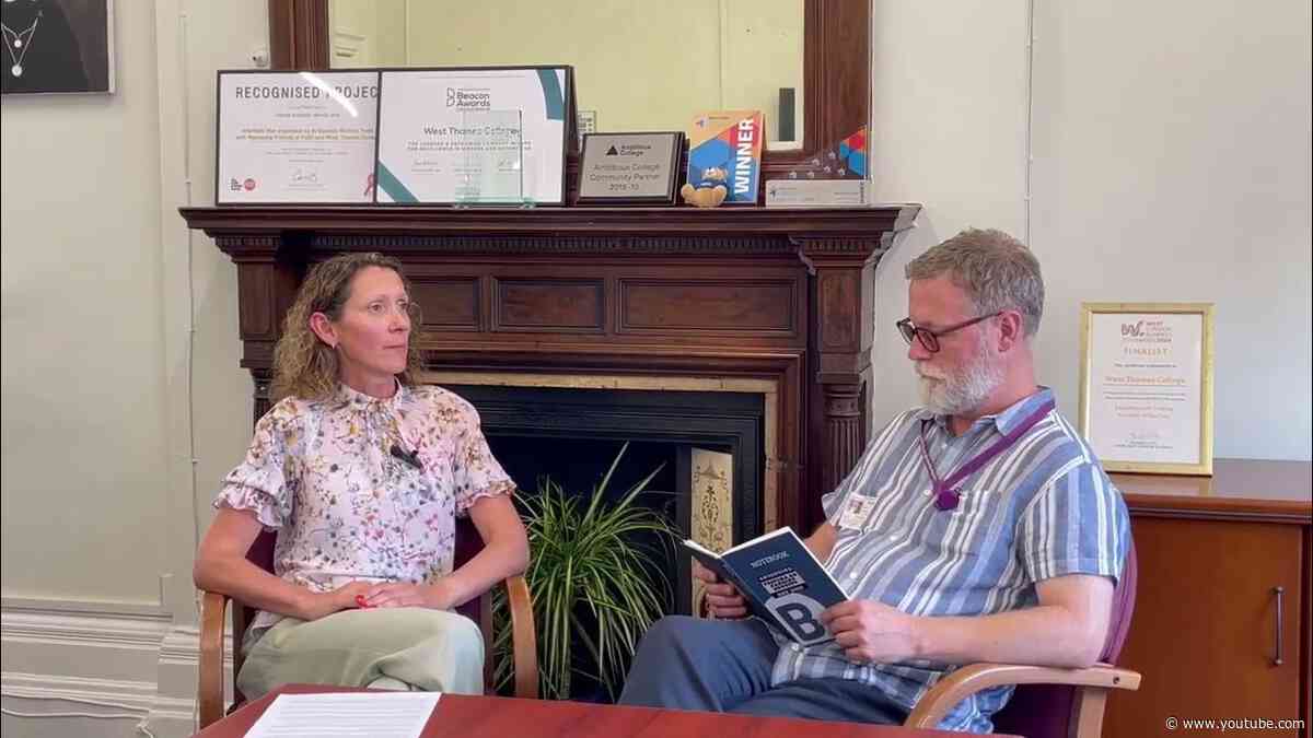 Marta Gajewska, Principal of West Thames College in Hounslow - part 1