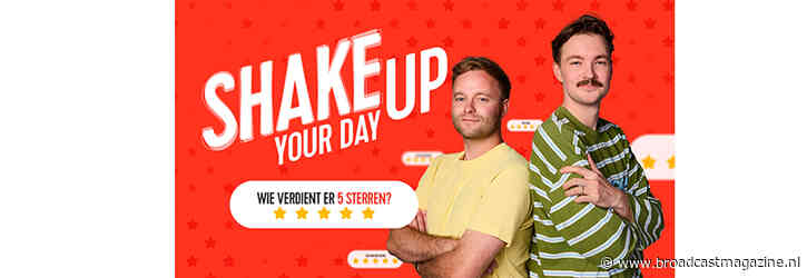 Qmusic-dj’s Tom & Bram ‘Shake Up Your Day’