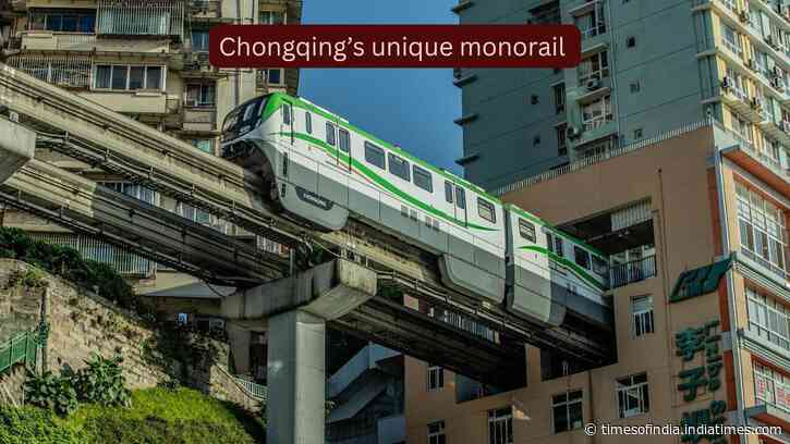 There’s a train in China that runs through a residential building apartment and it is one of the world's most incredible travel experiences
