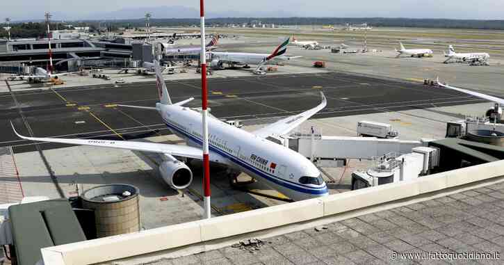 Malore in volo per il comandante, atterraggio di emergenza all’aeroporto di Malpensa