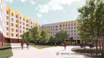 Cardiff University plan huge student flat development