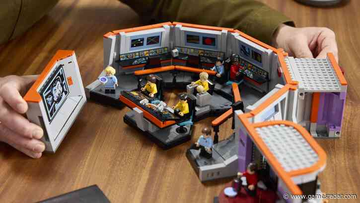 Lego Star Trek Enterprise Bridge set boldly goes back to the original series with shields up and tribbles ready