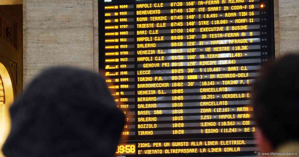 Sciopero dei treni oggi 23 luglio: la circolazione è a rischio per 24 ore