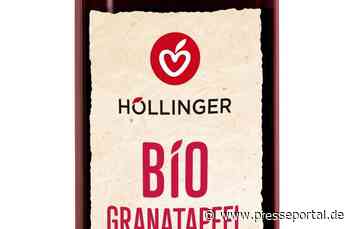 Höllinger bringt mit Granatapfelsirup neuen Genuss