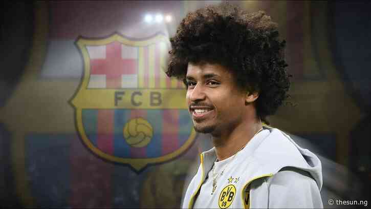 Barcelona complete signing of Karim Adeyemi from Dortmund