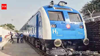 India's first hydrogen-powered train clocks around 900 km in five days