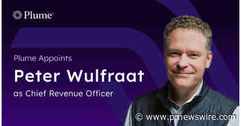 Plume Names Peter Wulfraat Chief Revenue Officer to Accelerate Global ISP Growth