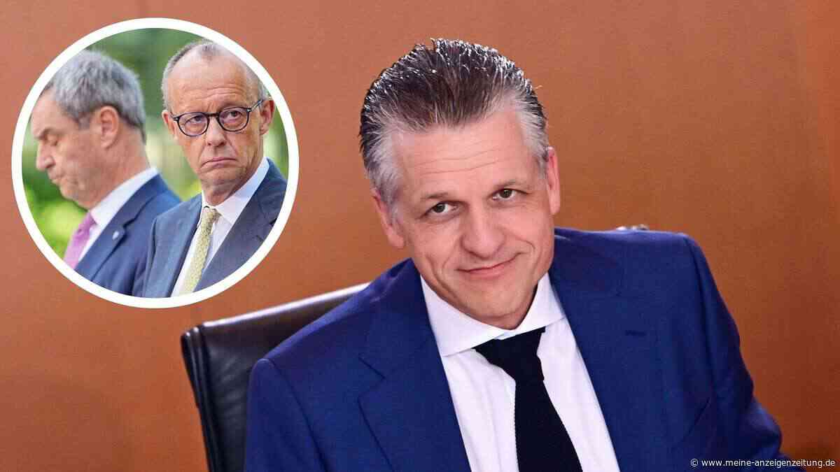 Merz setzt auf Frei: In der Union regt sich Frust – und ein brisanter Söder-Verdacht