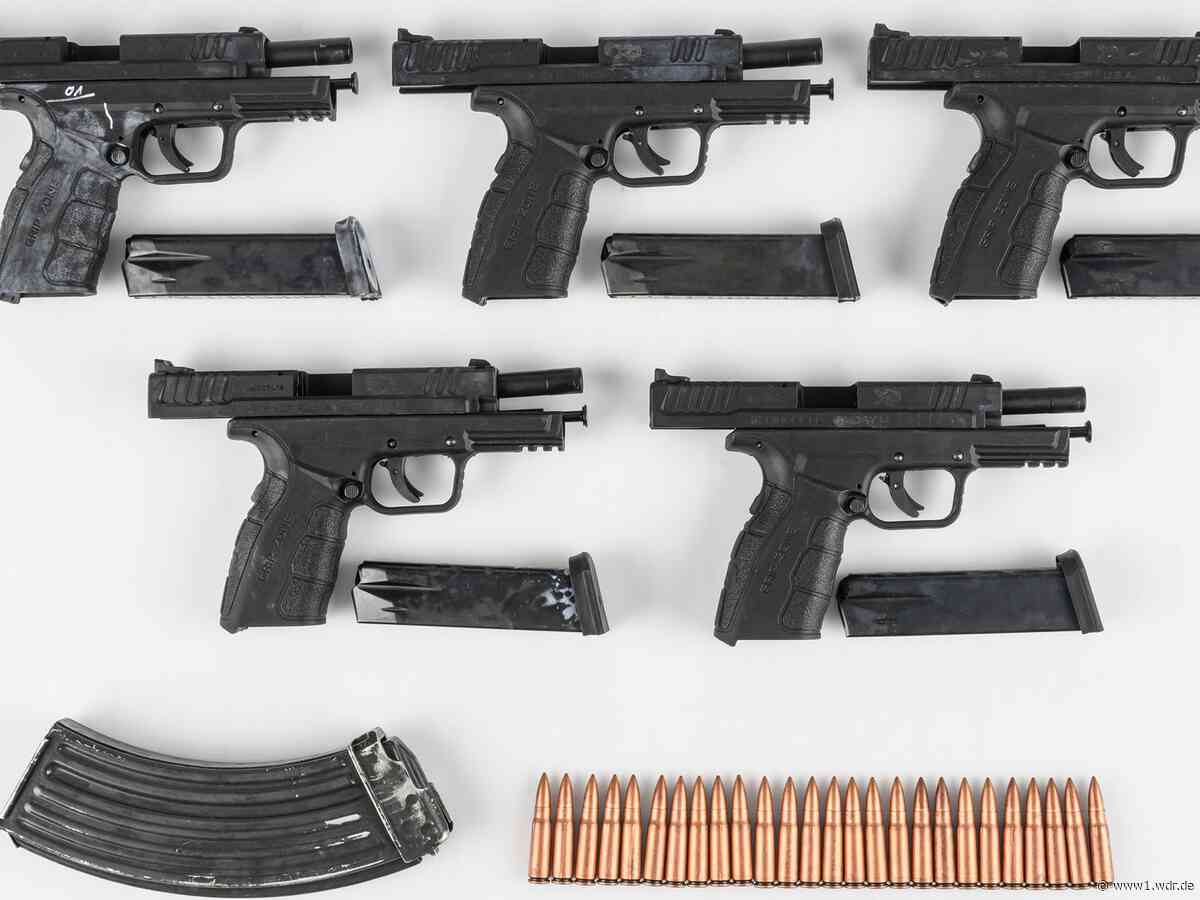 Waffen, Munition, Drogen: Spezialermittler lassen Waffenhändler im Ruhrgebiet hochgehen