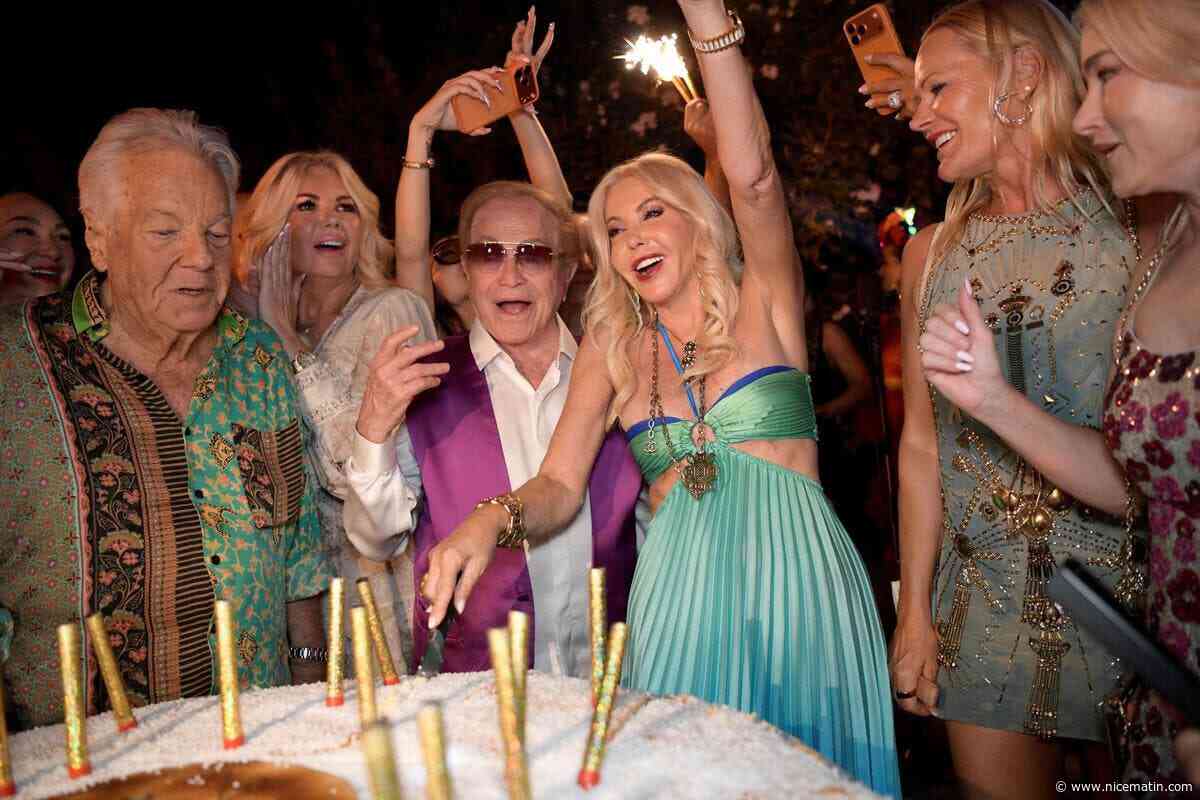 Pour sa grande soirée estivale, la Monégasque Lady Monika Bacardi sur les pas de Brigitte Bardot en reine Gipsy à Ramatuelle
