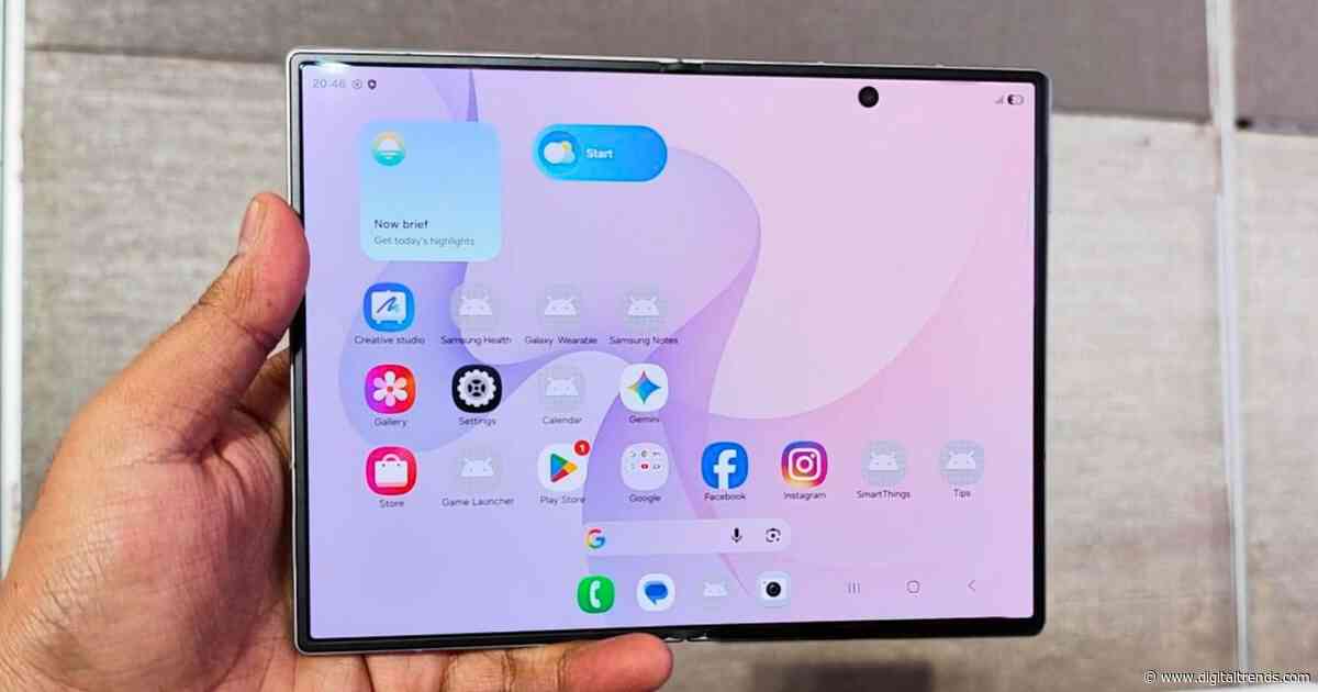 Samsung stirred the wide foldable race, but I’m more excited for an upcoming exotic rival