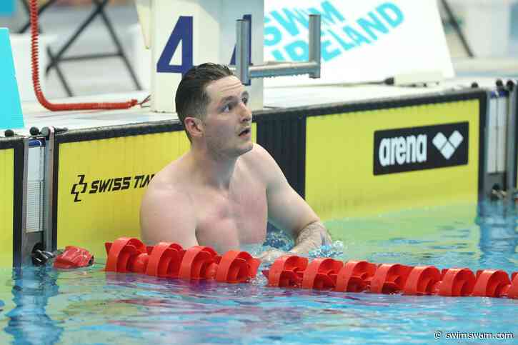 28-Yr-Old Tom Fannon Scorches 21.58 Irish Record In 50 Freestyle