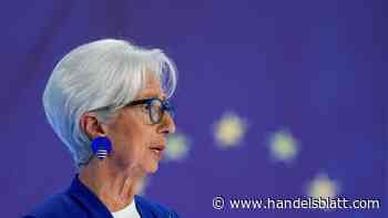 EZB-Liveblog: EZB-Chefin Lagarde erklärt die neue Zinsentscheidung