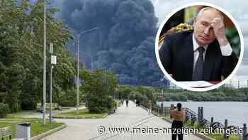 Drohnen-Dauerfeuer auf Russlands Wirtschaft geht weiter: Brennende Öllager erhöhen Druck auf Putin