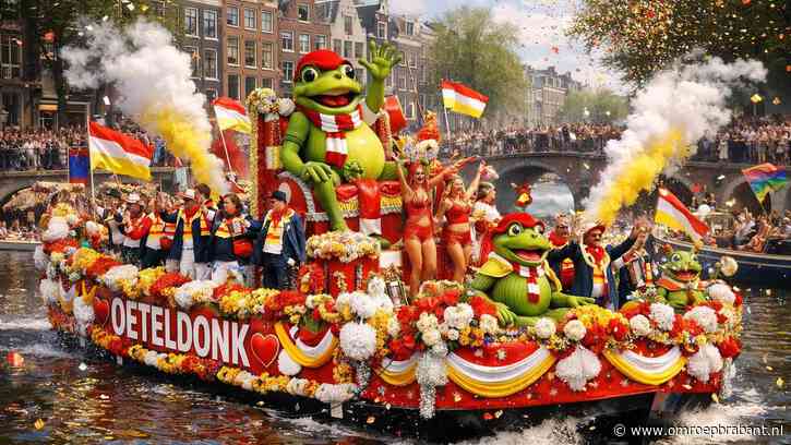 Eerste carnavalsboot op Amsterdamse Pride: 'Carnaval is meer dan zuipen'