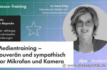 Medientraining für Führungskräfte: Souverän vor Mikrofon und Kamera
