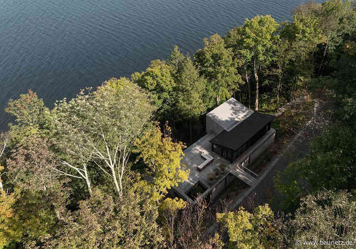 Hang zum See - Wohnhaus von yh2 in der Provinz Québec