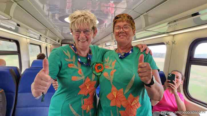 Trein vol met Vierdaagse-verhalen: 'Het is één groot feest'