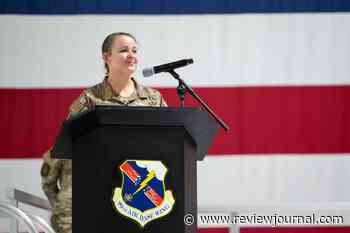Col. Christine Littlejohn becomes first known woman to lead Nellis’ 99th Air Base Wing