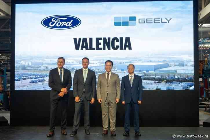 Ford en Geely samen aan de slag in Europa: gezamenlijke modellen uit Spanje