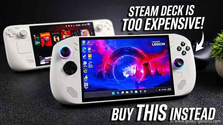 Steam Deck Alternative: Legion Go S Packs Ryzen Z2 Go for $550 on Used Market