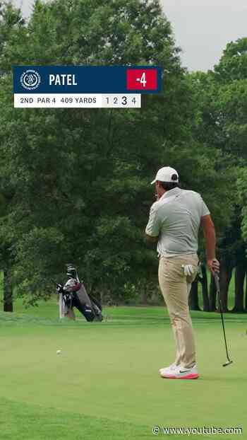 Co-medalist honors 🥇 Sohan Patel finishes stroke play at 6-under 135 in the U.S. Junior Amateur!