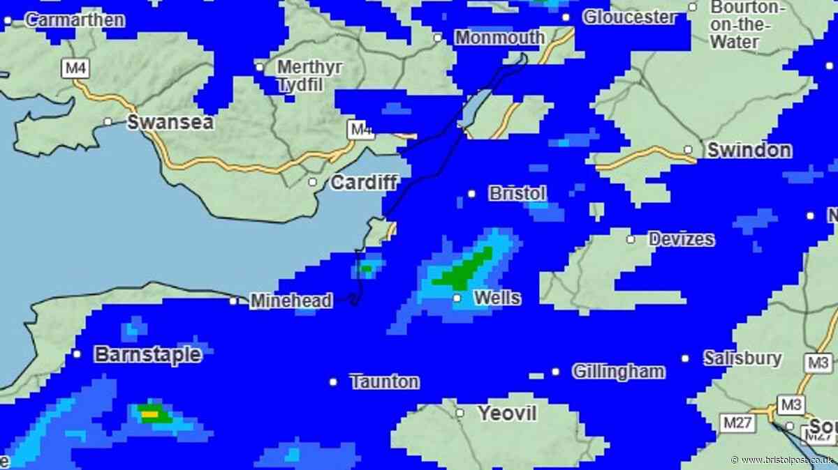 Exact time Met Office predicts the South West will see rain and where