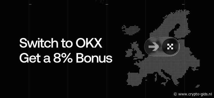 OKX Deposit Bonus: 8% bonus over je storting (tot €20.000) — dit zijn de voorwaarden