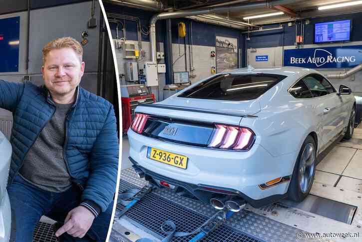 Ted wil weten of zijn Ford Mustang Mach 1 de 460 pk haalt: 'Fabrieksopgave is altijd wat typisch'