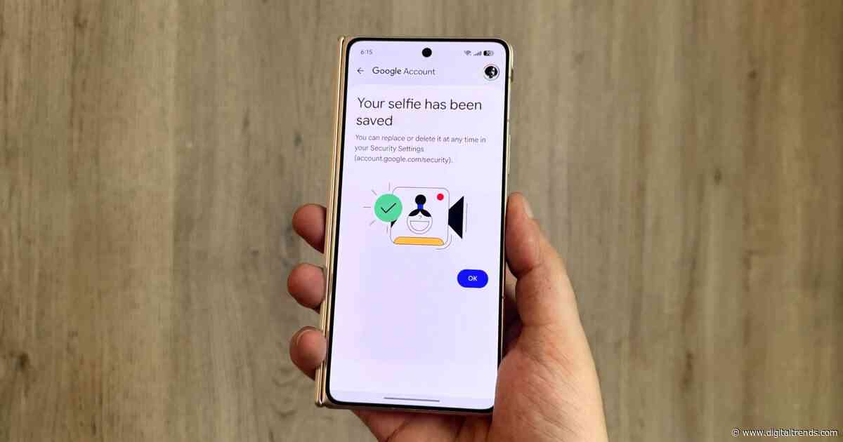 How to set up selfie video sign-in for your Google account