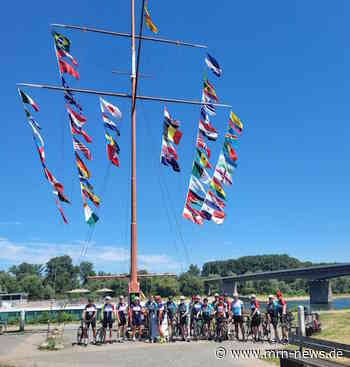 Schifferstadt – Radfahrer aus Aichach zu Besuch in Schifferstadt